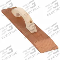 KRAFT TOOL Concrete Float: Blade Material Wood, Blade Shape Square, Handle Material Wood (MPN CF257). Key specifications — attr1004978: KRAFT TOOL; attr1008656: Square; attr1008653: Beveled Edge; attr1012053: Handle; attr1025062: Wood.