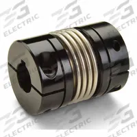 RULAND MANUFACTURING Bellows Coupling: 1 1/4 in Bore Dia 1, 1 in Bore Dia 2, 10,000 RPM Max Speed (MPN BCK36-20-16-A). Key specifications — attr666189: No; attr666180: Stainless Steel; attr85397: RULAND MANUFACTURING; attr666234: Inch; attr923681: Same Bore Dimensions.
