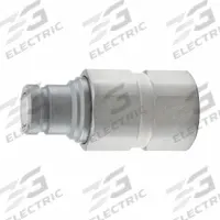 PARKER Nose Piece Assembly Coupling: 1/2 in Coupling Size, Steel, 12 g/min Max. Flow Rate (MPN FEM-502-12FO). Key specifications — Thread Size: 1-1/16"-12; Body Material: Steel; Brand: PARKER.