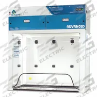 AIR SCIENCE Ductless Fume Hood: Purair Advanced, 4 1/8 ft Overall Wd, 4 3/8 ft Overall Ht, White (MPN P20-XT-A). Key specifications — Assembly: Partially Assembled; Brand: AIR SCIENCE; Base/Stand Included Input: No (Required); Base/Stand Included: No (Required); Blower Included: Yes; Work Surface Included: Yes.