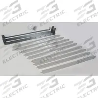 DAYTON Hydronic Unit Heater Louver: Vertical Louver Kits, 5PV29/5PV30, Steel, Gray (MPN 5ZKD2). Key specifications — Brand: DAYTON; Material: Steel; Color: Gray; Overall Dimensions - H x W x D: 21-11/16 in x 23-1/4 in x 3-5/8 in; Compatible Grainger Part Number: 5PV29.