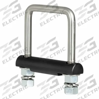 CURT Anti-Rattle Hitch Clamp: 1 in Overall Lg, 4 3/4 in Overall Wd, 5 in Ht - Fleet and Vehicle Maintenance