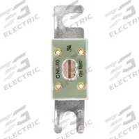 MERSEN Forklift Limiter Fuse: CNL Series, Bolt-On, Gen Purpose, 40 A, 80 V DC, Indicating, AC/DC (MPN CNL40). Key specifications — Brand: MERSEN; Series: CNL; Equivalent Fuse Series: ANL & CNL.