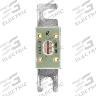 MERSEN Forklift Limiter Fuse: CNL Series, Bolt-On, Gen Purpose, 40 A, 80 V DC - Time-Delay Bolt-On Fuses