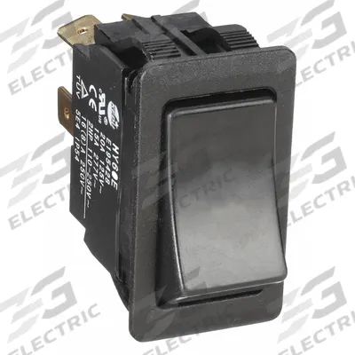 APPROVED VENDOR Rocker Switch: Series HY60, 2 Positions, DPST, On/Off - General Purpose Rocker Switches