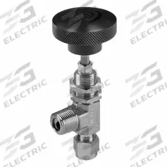 HAM-LET Plumbing Needle Valves: Angle Valve Body, 316 Stainless Steel, Integral Bonnet, Male, NPT (MPN H-395U-SS-NL-R-1/4-RS-A). Key specifications — For Media: Liquid; Standards: ISO 15848-1; Brand: HAM-LET; Valve Series: H300U; Stem Type: Regulating; Connection Gender - Side 1: Male; Connection Type - Side 1: NPT; Connection Type - Side 2: Let-Lok.