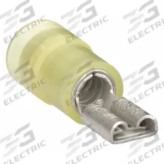 GRAINGER Wire Disconnect: Female Socket, Yellow, Nylon, Partial Coverage, 12 AWG – 10 AWG Wire Size (MPN 24C856). Key specifications — attr1307035: GRAINGER; attr1307036: 24C856.