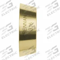 BRENNAN INDUSTRIES Compression Fitting Ferrule: 5/8 in OD Size, Compression, Brass (MPN N0319-F-10-B). Key specifications — Compatible Fitting Brands: BI-Lok; Brand: BRENNAN INDUSTRIES; Series: N0319-F.