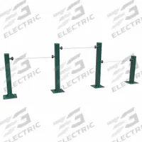 TRIACTIVE USA Multi-Bars: 88 in Overall Ht, 177 in Overall Lg, 8 in Overall Wd, Beige/Green, Outdoor (MPN MBAR)
