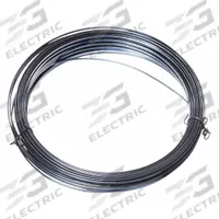 IDEAL Fish Tape: 240 ft Lg, Flat Tape Shape, Formed Hook End Style, 12 in Case Dia, 31-038. Key specifications — attr306613: 31-038; attr306630: Blued-Steel; attr306616: IDEAL; attr544274: 12 in.