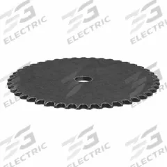 TRITAN Roller Chain Sprocket: No Hub, For Single Strands, 35, 45 Teeth, 5.376 in Pitch Dia, Steel (MPN 35A45 X 5/8). Key specifications — Brand: TRITAN.