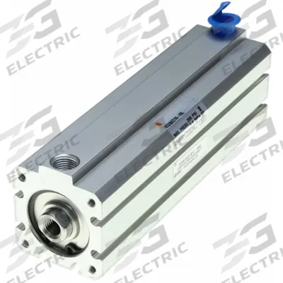SMC Compact Cylinder: 1 1/16 in Bore Dia, 2 1/2 in Stroke Lg, Tapped Hole Mounting - Basic Mount Compact Cylinders