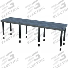 STRUCTURAL PLASTICS Plastic Shelving: 96 in x 24 in, 24 in Overall Ht, 1 Shelves (MPN S9624A). Key specifications — Resistance Properties: Corrosion-Resistant; Frame Material: Plastic; Shelving Material: High Density Polyethylene; Brand: STRUCTURAL PLASTICS.