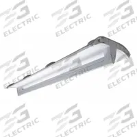 ALBEO LED Low Bay Fixture: 4 ft Lg, 4,000 lm, 3500K, 8 ft – 18 ft Mounting Ht, Gen Distribution, Gen (MPN LISI4B042D1P35VQCSWHTE). Key specifications — Voltage: 120 to 277V AC; LED Replacement For: (2) Lamp LFL; Brand: ALBEO; Color Temperature: 3500K.