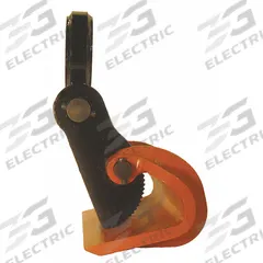 RENFROE Plate Clamp: Plate Clamp, 16,000 lb Working Load Limit, Horizontal, Load Ring, Manual, 1 PR (MPN HDR-08.00-A). Key specifications — Attachment Type: Load Ring; Brand: RENFROE; Material: Steel.