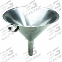 APPROVED VENDOR Lab Funnels: Stainless Steel, 250 mm, 20 mm, Silver (MPN UN5004-250). Key specifications — attr1372202: Funnel; attr1372195: Silver; attr1372208: APPROVED VENDOR.