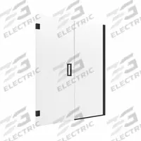 FOREMOST Shower Door: 58 1/2 in Min. Door Wd, 60 in Max. Door Wd, 74 in Overall Ht, Frameless (MPN MRHG6074-CL-MB). Key specifications — Brand: FOREMOST; Door Frame Finish: Matte Black.