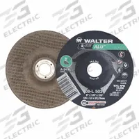WALTER SURFACE TECHNOLOGIES Cut-Off & Grinding Wheel: Type 27, 5" x 1/8" x 7/8", Aluminum Oxide, ALU (MPN 08L502). Key specifications — Series: ALU; Brand: WALTER SURFACE TECHNOLOGIES.