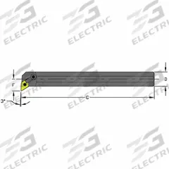 ULTRA-DEX USA Indexable Boring Bar: S12R MDUNR3 (MPN 957-000-364). Key specifications — attr257292: S12R MDUNR3.