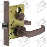 SARGENT Door Lockset: Privacy Lever Locksets, Bronze, ADA Compliant (MPN 8265 LNL 10B). Key specifications — Ligature Resistance: Not Ligature-Resistant; Brand: SARGENT; Lockset Function ANSI Code: F22; Visual Indicator Message: No Message; Lockset Style: Non-Cylinder; ADA Compliant: Yes; Finish: Dark Oxidized Satin Bronze, Oil Rubbed : Bronze.