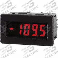 RED LION Voltage Meter: 1,999 Display Span - Min, -1,999 Display Span - Max, 28 V AC, CUB4V000, CUB4. Key specifications — Manufacturer Part Number: CUB4V000; Accuracy: +/-0.1%; Digital Display Screen Type: LCD; Includes: Panel Gasket; NEMA Enclosure Rating: 4X; Product Type: Voltage Meter; Series: CUB4; Terminal Connection Type: Screw Clamp.