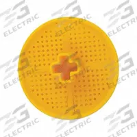 TENNANT Solution Tank Filter: Plastic, 8 5/8 in Overall Lg, 1 3/4 in Overall Wd, Yellow, CS5 (MPN 4072680). Key specifications — Material: Plastic; Product Type: Solution Tank Filter; Brand: TENNANT; Compatible Grainger Part Number: 61DW93.