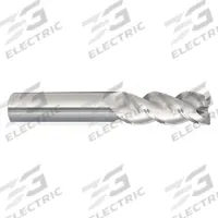 APPROVED VENDOR Corner Radius End Mill: Carbide, 3 Flute, 9/32" Mill Dia, 13/16" LOC, 0.015" Rad (MPN 283-281812)
