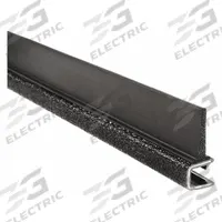 TRIM LOK INC Trim Seal: Side Flap, 25 ft Overall Lg, PVC Outer, For 3/8 in Material Thick - Max (MPN 5B350B2X3/8A-25). Key specifications — Standards: FMVSS 302; Brand: TRIM LOK INC; Color: Black; Outer Material: PVC; Profile Shape: Side Flap; _Gripping Style: Single Tongue.