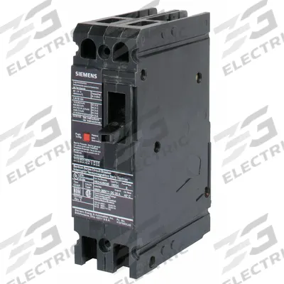 Siemens Molded Case Circuit Breaker: 125 A Amps, 42kA at 480V AC, Fixed, Load Side Lug - ED-Frame Siemens Molded Case Circuit Breakers