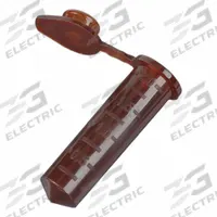 GLOBE SCIENTIFIC Microcentrifuge Tube: Microcentrifuge Tube, Polypropylene, 2 mL Capacity - mL (MPN 111574A). Key specifications — Brand: GLOBE SCIENTIFIC; Graduated: Yes; Closure Color: Colorless; Includes: Attached Snap Cap; Includes Closure: Yes; Body Color: Amber; Bottom Shape: Conical; Body Material: Polypropylene.