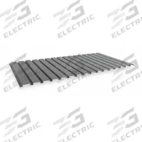 TENNSCO Decking: 48 in x 24 in x 9/16 in, 22 ga Decking, Steel, 4,150 lb Load Capacity (MPN BSD-4824). Key specifications — Decking Material: Steel; Frame Finish: Powder Coated; Color: Industrial Gray; Includes: (4) Panels; Brand: TENNSCO.