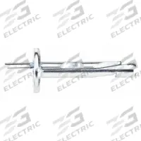 DEWALT Hammer Drive Pin Anchor: 1/4 in Dia, 1 3/8 in Overall Lg, Flat, Steel, Zinc Plated, 100 PK (MPN 2800SD-PWR). Key specifications — Brand: DEWALT.