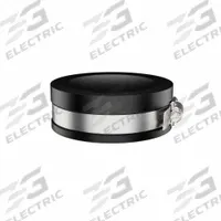 FERNCO Cap: PVC, Clay/Copper/Iron/PVC/Steel, 2 15/16 in Overall Lg, 1 Clamps Included, Drain/Vent (MPN QC-108). Key specifications — attr1286800: Below Ground; attr1281541: PVC; attr1253455: FERNCO; attr1253479: Stainless Steel; attr1253488: PVC.