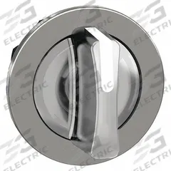 SCHNEIDER ELECTRIC Short-Handled Selector Switch: 30 mm Panel Mount Size, 3 Positions, Series XB4 (MPN ZB4FK1313). Key specifications — Action: Maintained/Maintained/Maintained; Cam: No Cam Included; Brand: SCHNEIDER; Switch Bezel Material Type: Metallic.