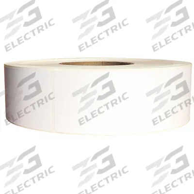 APPROVED VENDOR Barcode Printer Label: 2 in Label Wd, 4 in Label Ht, White, 3 in Core Dia. - Industrial Thermal Transfer Labels