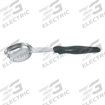 VOLLRATH Heavy-Duty Spoodle Utensil: 13 1/16 in Overall Lg, 2 oz Capacity, Black - Serving Spoons