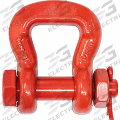 CROSBY Sling Shackle: Sling Shackle, 100,000 lb Working Load Limit, 6 in Compatible Sling Wd, Red (MPN 1020551). Key specifications — Body Color: Red; Brand: CROSBY.