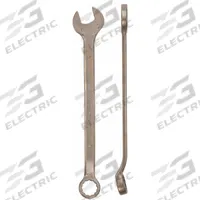 AMPCO Combination Wrench: Aluminum Bronze Nickel, Natural, 38 mm Head Size, 18 3/4 in Overall Lg (MPN 1350). Key specifications — attr309539: 38 mm; attr309567: No; attr324930: AMPCO.