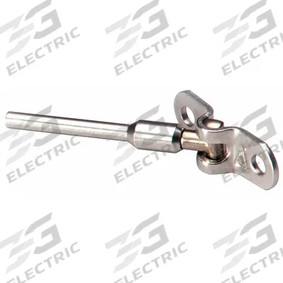 C. SHERMAN JOHNSON Deck Toggle Fitting: 2 3/4 in Overall Lg - Turnbuckle Pipe-Style Bodies