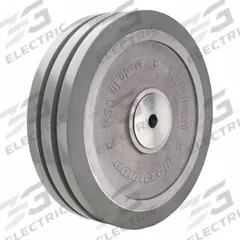 HAMILTON Caster Wheel: 12 in Wheel Dia., 3 in Wheel Wd, Polyurethane, 5,000 lb Load Rating, Aluminum (MPN W-1230-SWF95-3/4). Key specifications — Brand: HAMILTON; Tread Shape: UltraGlide; Wheel/Tread Color: Gray.
