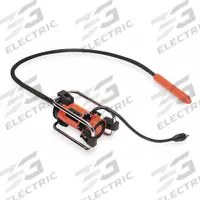 VIBCO Electric Vibrator: 2 1/2 hp, 10 ft Shaft Lg, 1 1/2 in Head Dia, 14 in Radius of Vibration (MPN ACE10-1-1/2). Key specifications — attr125549: VIBCO; attr125578: 115V AC.