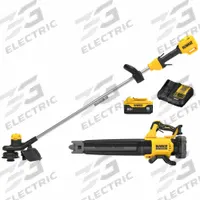 DEWALT String Trimmer/Blower Combo Kit: 20V MAX*, 125 mph Blower Max Air Speed, 5.0 Ah, 20 V Volt (MPN DCKO215P1). Key specifications — Battery Capacity: 5.0 Ah.