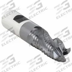 CLEVELAND Roughing End Mill: Cobalt, TiCN Coated, 4 Flute, Coarse Pitch, 3/4" Mill Dia, 3" LOC (MPN C31305)