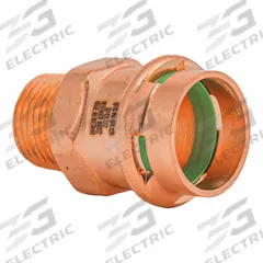 QUICKFITTING SUREPRESS Press Copper MNPT Adapter: 3/4 in CTS x 1/2 in Pipe size, Press-fit x MNPT (MPN SPWM21R). Key specifications — Brand: QUICKFITTING SUREPRESS; Broad - Material for Bullet: Copper Or Bronze; Brand - Broad: QUICKFITTING SUREPRESS.