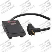 AMERICAN BEAUTY Standard Footswitch: ≤ 1,100 W (MPN 10519). Key specifications — attr176404: 10519; attr176407: AMERICAN BEAUTY; attr176816: NEMA 5-15P/R Piggyback; attr176818: 10503M; attr184796: ≤ 1,100 W.