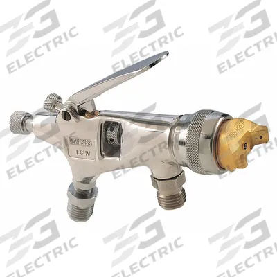 DEVILBISS Spray Gun: HVLP, 10 in, 1/4 in Air Inlet Size, Paints - HVLP Spray Guns