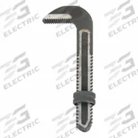 MILWAUKEE Hook Jaw with Adjustment Nut Kit: For Serrated Jaw Texture, Alloy Steel, 43-90-0196. Key specifications — attr309798: Serrated; attr309799: Alloy Steel; attr309800: 52XH90; attr319246: 43-90-0196; attr324940: MILWAUKEE.