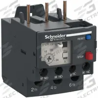 SCHNEIDER IEC Overload Relay: Thermal Protection, 3 Poles, 1NO/1NC, Phase Loss Sensitivity (MPN DPER22). Key specifications — Brand: SCHNEIDER; Auxiliary Contact Form: 1NO/1NC; Compatible Contactor Series: Easy TeSys; Terminal Connection Type: Screw Clamp Terminals; Maximum Voltage Rating: 690V AC; Phase Loss Sensitivity: Yes; Thermal Units Required: None (Relay Includes Integrated Bimetallic Elements); Compatible Contactors: TeSys Easy (25 to 32 Amp Models).