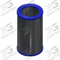 SOLBERG Discharge Silencer: 150 psi Max Op Pressure, 220°F Max Op Temp, CAM-SW8103-076C. Key specifications — attr124412: SOLBERG; attr124418: Aluminum; attr1241827: CAM-SW8103-076C.