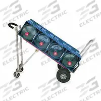 MAGLINER Convertible Hand Truck: 500 lb, Dual-Handle, Silver, Aluminum, Pneumatic, 45 in Handle Ht (MPN TPAUA4). Key specifications — Brand: MAGLINER.